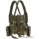 GILET CHEST RIG CON TASCHE VEGETATO